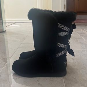 Juicy Couture Women's Size 8 Black Boots (NEW)